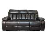 Load image into Gallery viewer, Vancouver 3+2 Recliner Leather Aire Sofa - choclate
