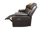 Load image into Gallery viewer, Vancouver 3+2 Recliner Leather Aire Sofa - choclate