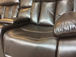 Load image into Gallery viewer, Vancouver 3+2 Recliner Leather Aire Sofa - choclate