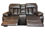 Load image into Gallery viewer, Vancouver 3+2 Recliner Leather Aire Sofa - choclate