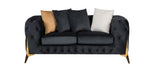 Load image into Gallery viewer, Matrix 3 + 2 fabric plush velvet - Black