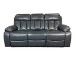 Load image into Gallery viewer, Vancouver 3 + 2 Recliner Leather Aire Sofa- Grey