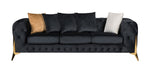 Load image into Gallery viewer, Matrix 3 + 2 fabric plush velvet - Black