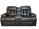 Load image into Gallery viewer, Vancouver 3+2 Recliner Leather Aire Sofa - choclate