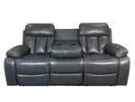 Load image into Gallery viewer, Vancouver 3 + 2 Recliner Leather Aire Sofa- Grey