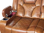 Load image into Gallery viewer, Amsterdam 3 + 2 Leather electric Led Reclining Sofa