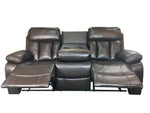 Load image into Gallery viewer, Vancouver 3+2 Recliner Leather Aire Sofa - choclate