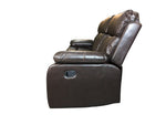 Load image into Gallery viewer, Vancouver 3+2 Recliner Leather Aire Sofa - choclate