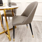 Load image into Gallery viewer, Plush-DC-18 Leather Dining Chair