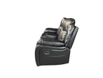 Load image into Gallery viewer, Venice 3 + 2 Recliner Leather Aire Sofa- Black
