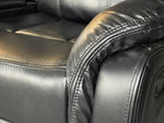 Load image into Gallery viewer, Venice 3 + 2 Recliner Leather Aire Sofa- Black