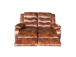 Load image into Gallery viewer, Roma 3 + 2 Recliner Leather Aire Sofa Brown