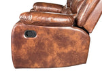 Load image into Gallery viewer, Roma 3 + 2 Recliner Leather Aire Sofa Brown