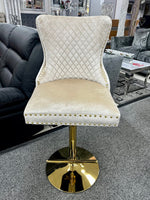 Load image into Gallery viewer, Plush-BS-19 Cream Lion Knocker Breakfast Stool