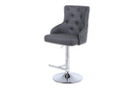 Load image into Gallery viewer, Plush-BS-24 Hudson Grey PU Bar Stool