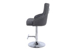 Load image into Gallery viewer, Plush-BS-24 Hudson Grey PU Bar Stool