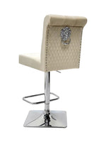 Load image into Gallery viewer, Plush-BS-25 Mink Bar Stool