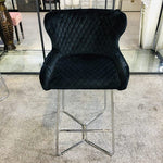 Load image into Gallery viewer, Plush-BS-38 Black Bar Stool