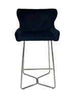 Load image into Gallery viewer, Plush-BS-38 Black Bar Stool