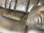 Load image into Gallery viewer, Paris 3 + 2 Recliner Leather Aire Sofa Grey