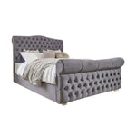 Load image into Gallery viewer, Colorado Sleigh upholstered Bed