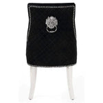 Load image into Gallery viewer, Plush-DC-24 Black Velvet Dining Chair