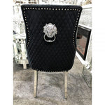 Load image into Gallery viewer, Plush-DC-24 Black Velvet Dining Chair