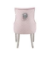 Load image into Gallery viewer, Plush-DC-24 Pink Velvet Dining Chair