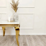 Load image into Gallery viewer, Plush-DT-02 Gold Lamp Table