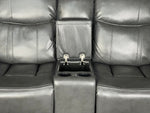 Load image into Gallery viewer, Venice 3 + 2 Recliner Leather Aire Sofa- Grey