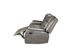Load image into Gallery viewer, ROMA 3+2 RECLINER LEATHER AIRE SOFA – GREY