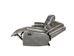 Load image into Gallery viewer, ROMA 3+2 RECLINER LEATHER AIRE SOFA – GREY