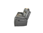 Load image into Gallery viewer, Venice 3 + 2 Recliner Leather Aire Sofa- Grey