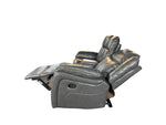 Load image into Gallery viewer, Venice 3 + 2 Recliner Leather Aire Sofa- Grey