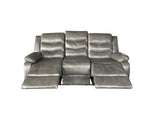 Load image into Gallery viewer, ROMA 3+2 RECLINER LEATHER AIRE SOFA – GREY