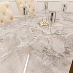 Load image into Gallery viewer, Plush-DT-02 Gold Dining Table 1.8m