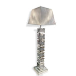 Load image into Gallery viewer, Mirrored Crushed Crystal Block Lamp