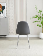 Load image into Gallery viewer, Plush-DC-22 Grey PU Dining Chair