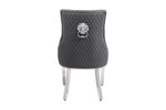 Load image into Gallery viewer, Plush-DC-24 Hudson Grey PU Leather Dining Chair