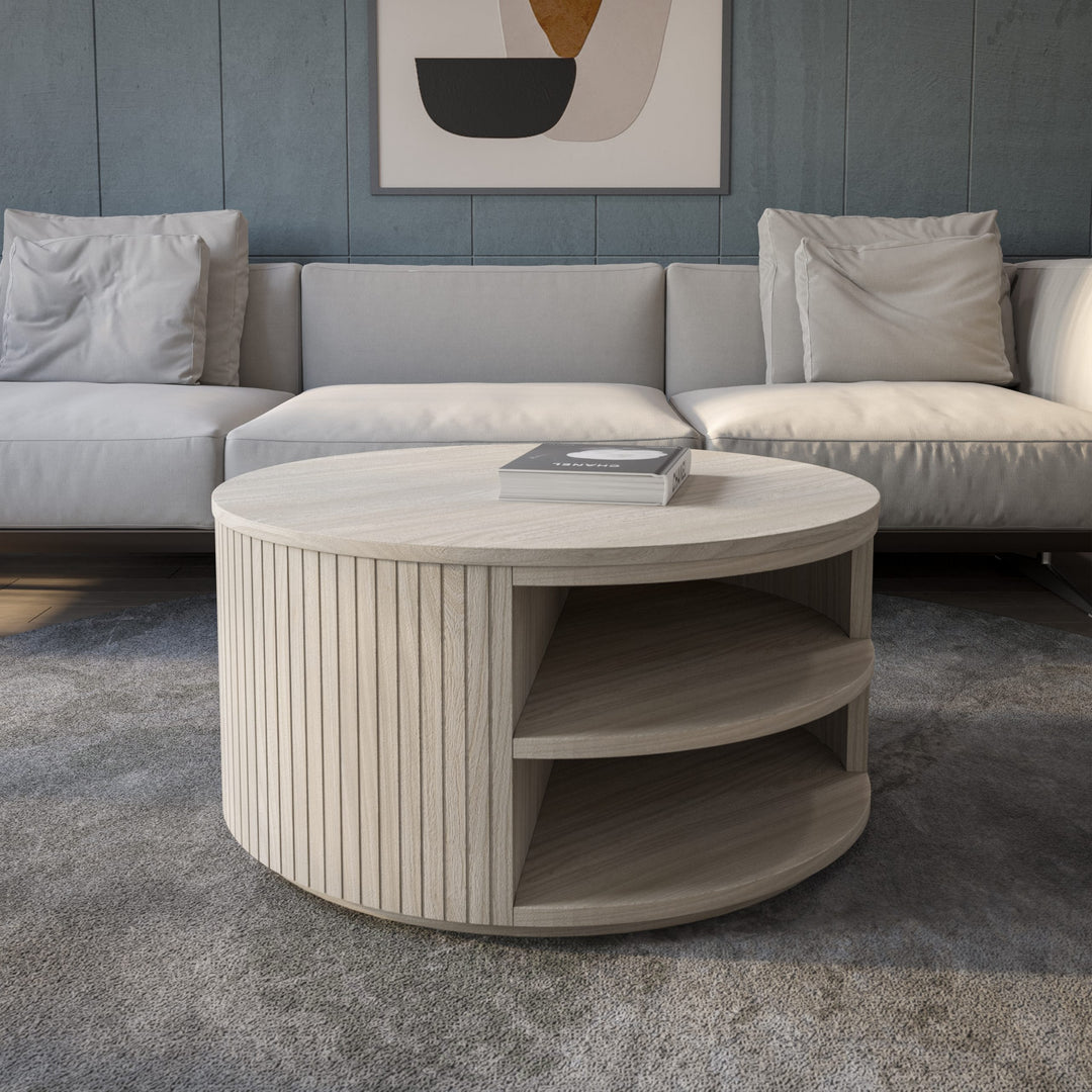 Plush-CT-35 Swivel coffee table