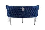 Load image into Gallery viewer, Plush-DB-27 Velvet Bench Navy