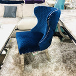 Load image into Gallery viewer, Plush-DC-27 Navy Dining Chair