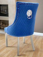 Load image into Gallery viewer, Plush-DC-24 Navy Dining Chair