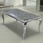 Load image into Gallery viewer, Plush-DT-02 Chrome Dining Table 1.5m