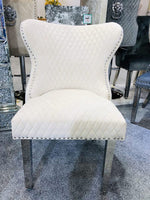 Load image into Gallery viewer, Plush-DC-27 Mink Velvet Dining Chair