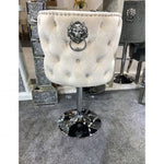 Load image into Gallery viewer, Plush-BS-27 Mink Velvet Bar Stool