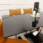 Load image into Gallery viewer, Plush-DT-14 1.6 Chrome Dining Table with Black Sintered Stone Top