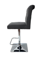 Load image into Gallery viewer, Plush-BS-25 Grey Bar Stool