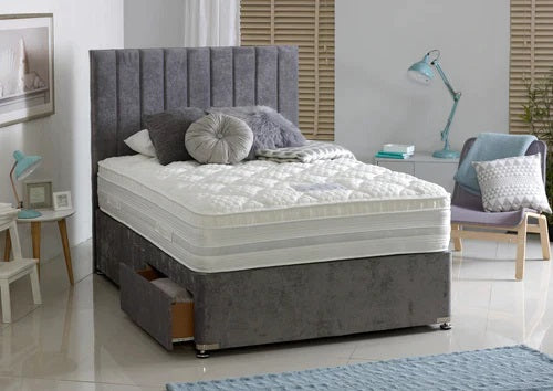 Lined Divan Bed