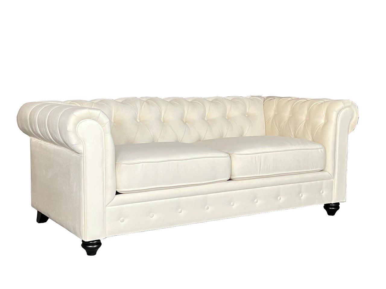 Chesterfield 3 + 2 Fabric - Cream